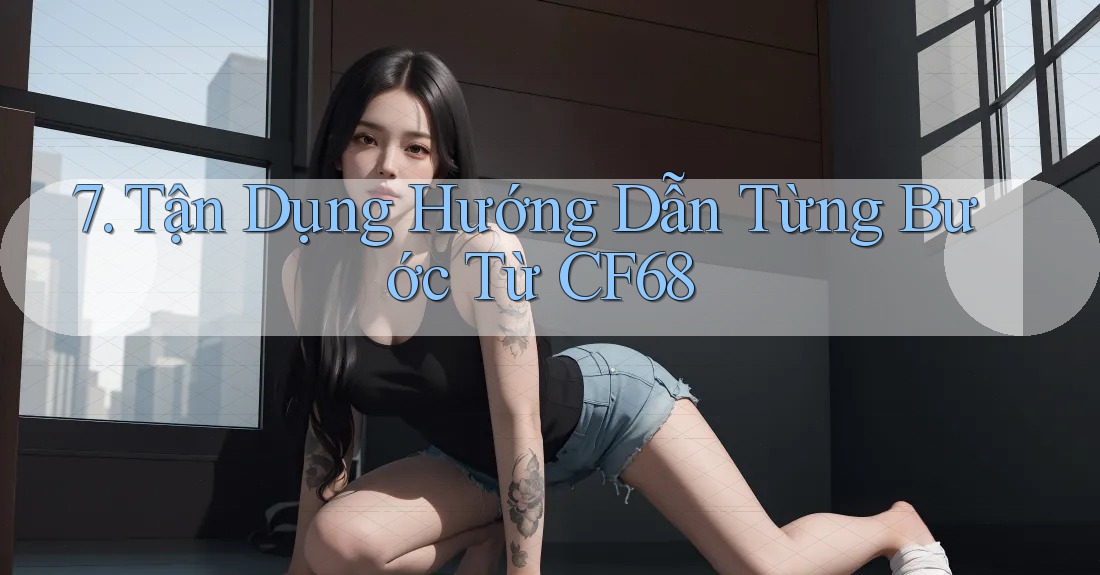 7. Tận Dụng Hướng Dẫn Từng Bước Từ CF68