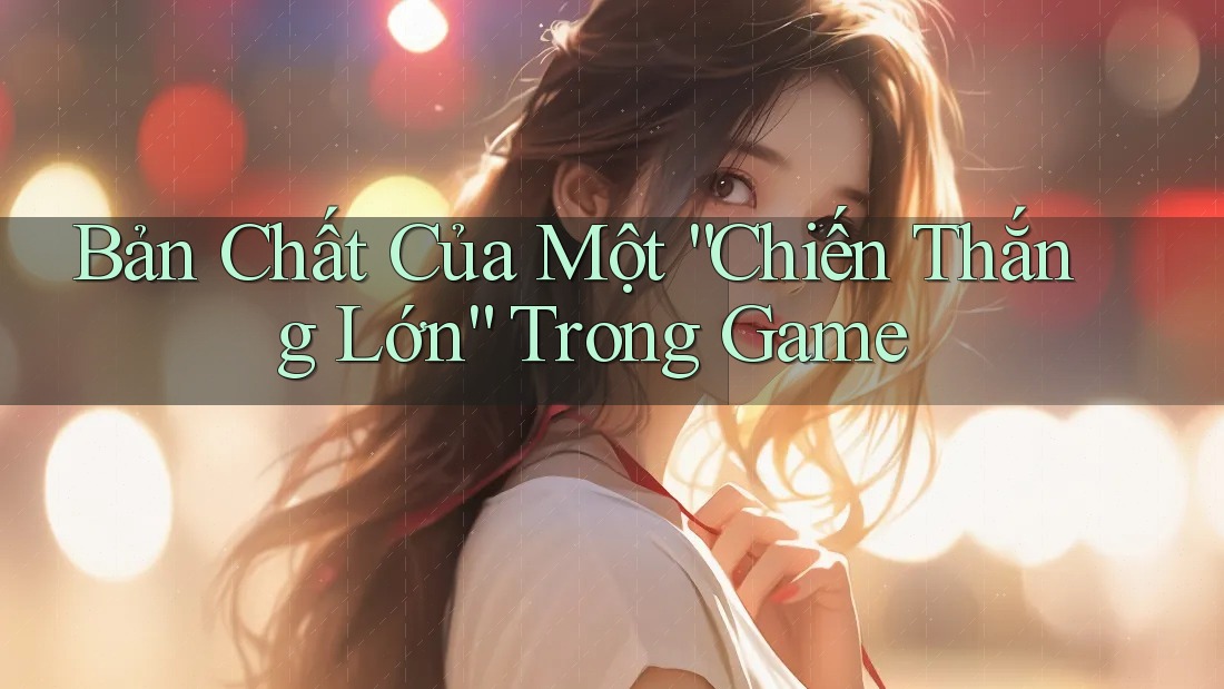 Bản Chất Của Một “Chiến Thắng Lớn” Trong Game