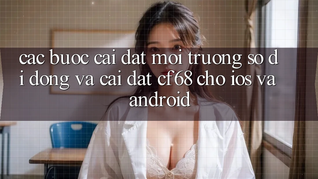 Các bước Cài đặt Môi trường số di động Và Cài Đặt cf68 Cho iOS và Android Các bước Cài đặt Môi trường số di động Và Cài Đặt cf68 Cho iOS và Android