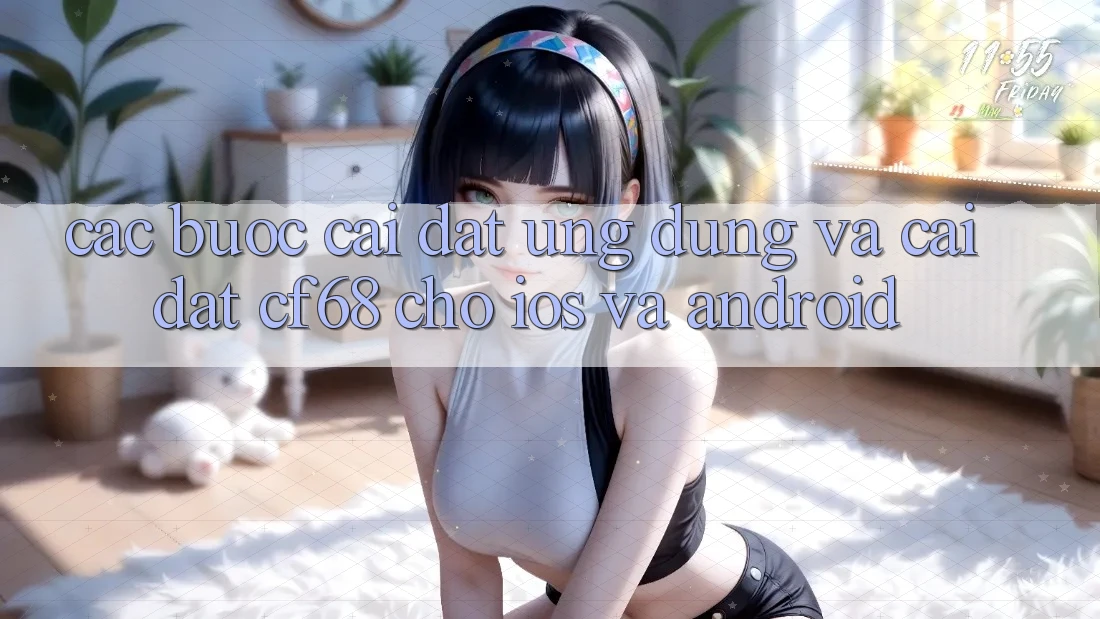 Các bước Cài đặt Ứng dụng Và Cài Đặt cf68 Cho iOS và Android