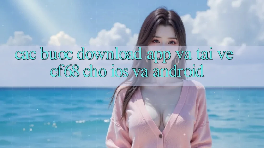 Các bước Download App Và Tải về cf68 Cho iOS và Android