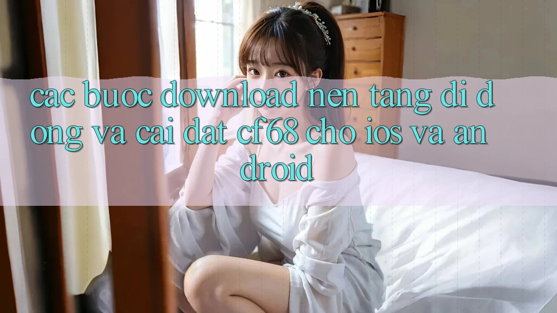 Các bước Download Nền tảng di động Và Cài Đặt cf68 Cho iOS và Android Các bước Download Nền tảng di động Và Cài Đặt cf68 Cho iOS và Android