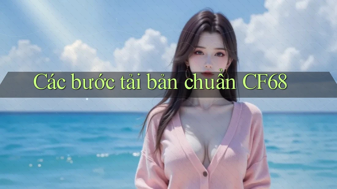 Các bước tải bản chuẩn CF68
