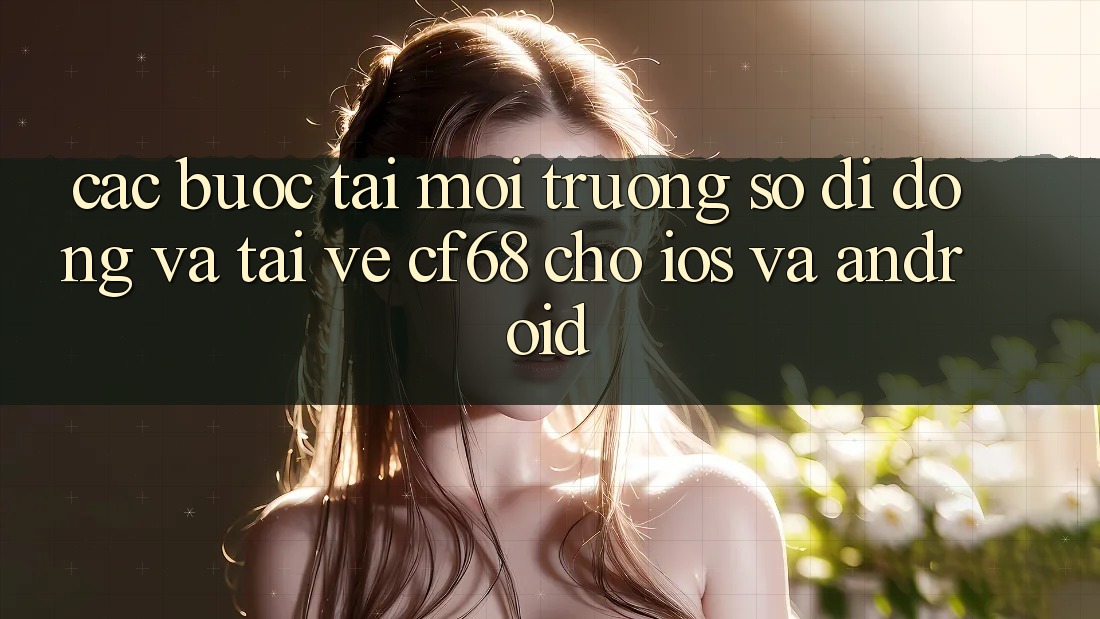 Các bước Tải Môi trường số di động Và Tải về cf68 Cho iOS và Android