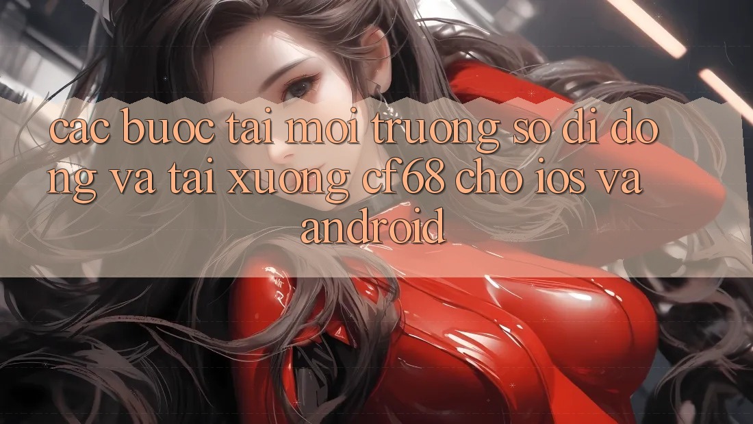 Các bước Tải Môi trường số di động Và Tải xuống cf68 Cho iOS và Android
