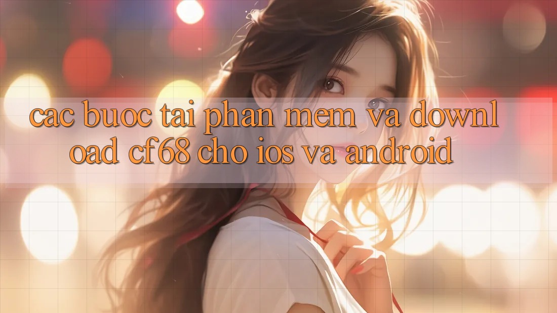 Các bước Tải Phần mềm Và Download cf68 Cho iOS và Android