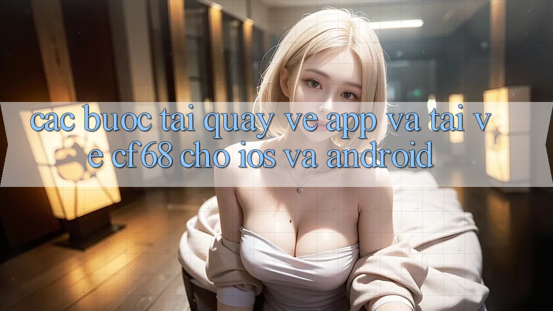 Các bước Tải quay về App Và Tải về cf68 Cho iOS và Android