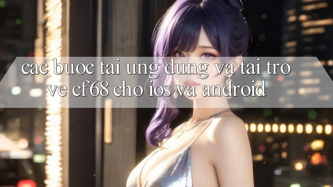 Các bước Tải Ứng dụng Và Tải trở về cf68 Cho iOS và Android