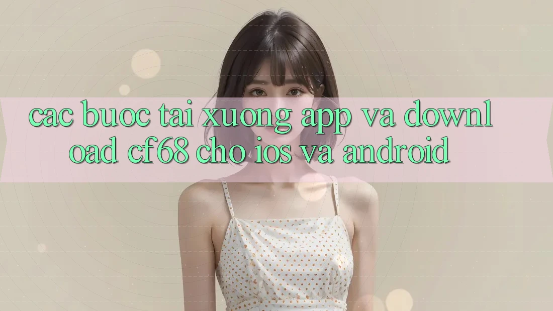 Các bước Tải xuống App Và Download cf68 Cho iOS và Android