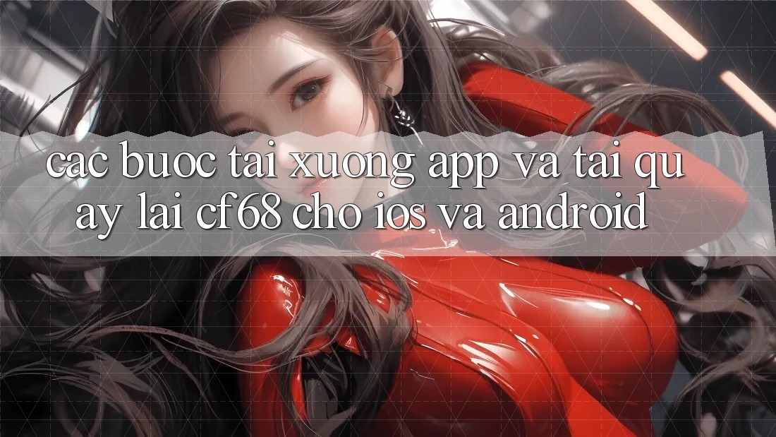 Các bước Tải xuống App Và Tải quay lại cf68 Cho iOS và Android
