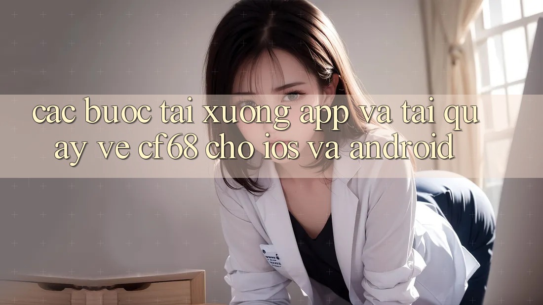 Các bước Tải xuống App Và Tải quay về cf68 Cho iOS và Android