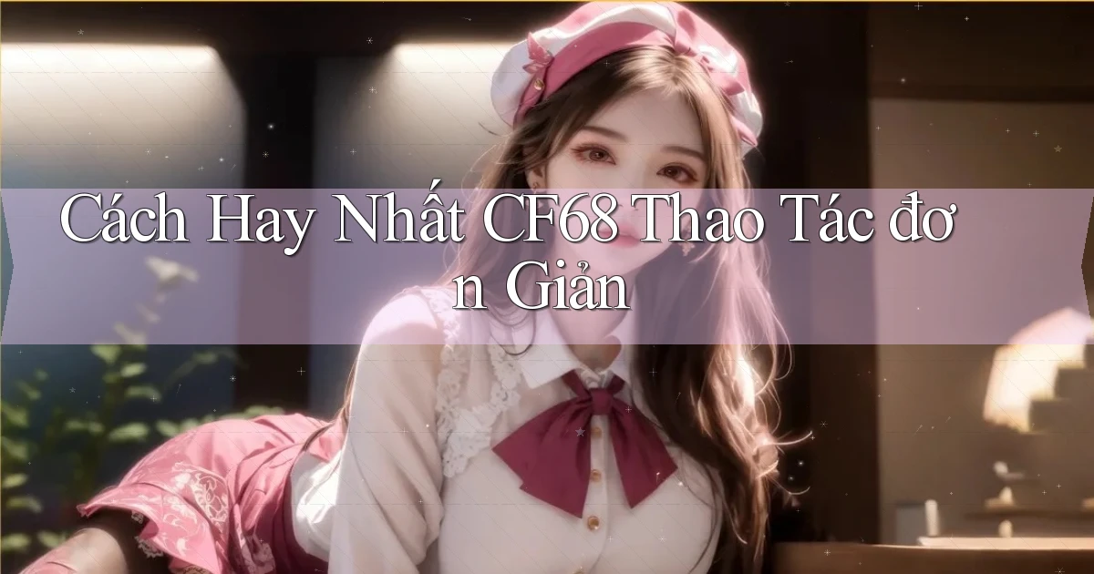 cách hay nhất cf68 thao tác đơn giản