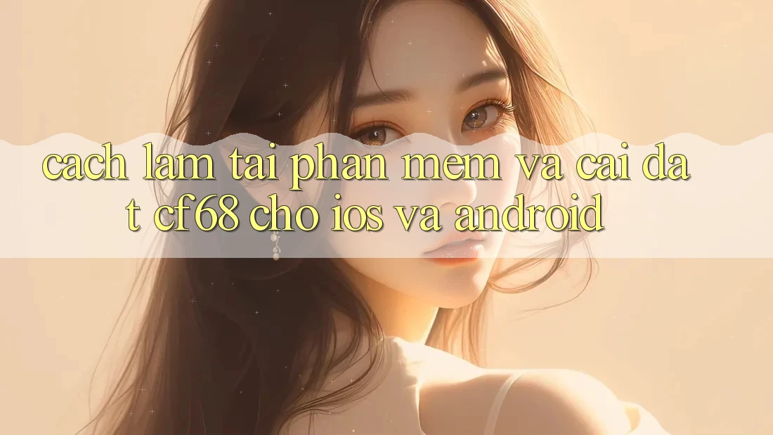 Cách làm Tải Phần mềm Và Cài Đặt cf68 Cho iOS và Android
