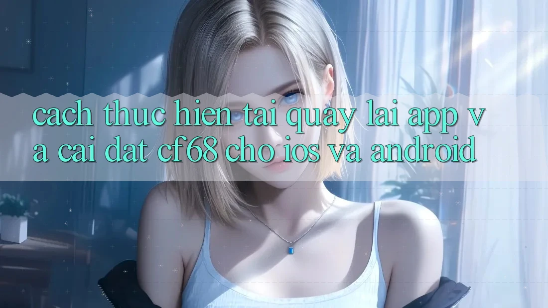 Cách thực hiện Tải quay lại App Và Cài Đặt cf68 Cho iOS và Android