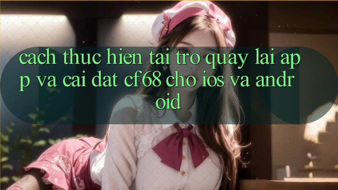 Cách thực hiện Tải trở quay lại App Và Cài Đặt cf68 Cho iOS và Android