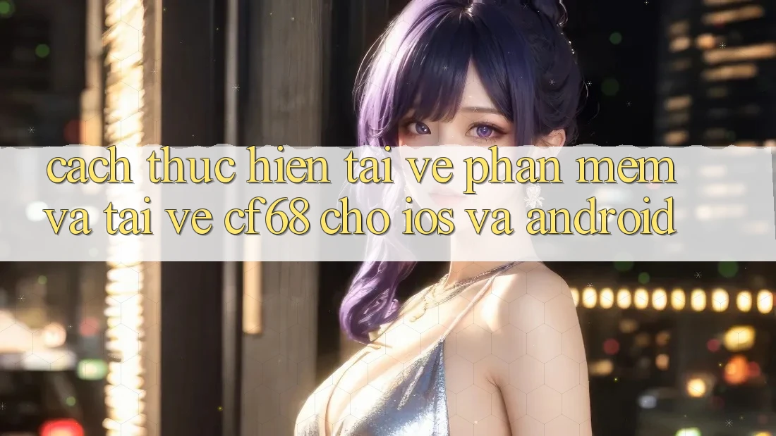 Cách thực hiện Tải về Phần mềm Và Tải về cf68 Cho iOS và Android