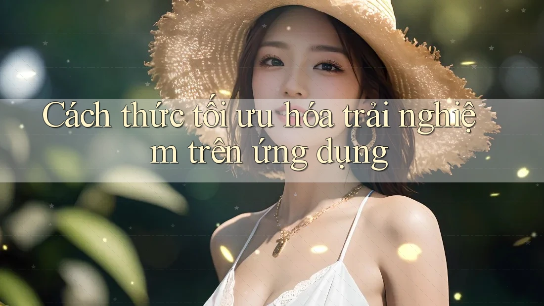 Cách thức tối ưu hóa trải nghiệm trên ứng dụng
