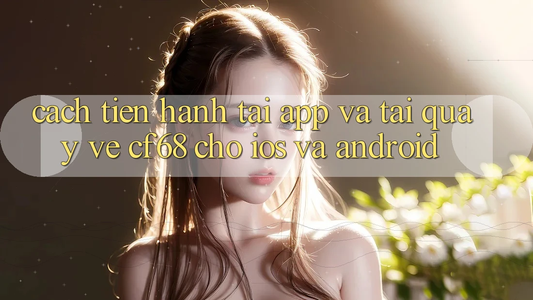 Cách tiến hành Tải App Và Tải quay về cf68 Cho iOS và Android