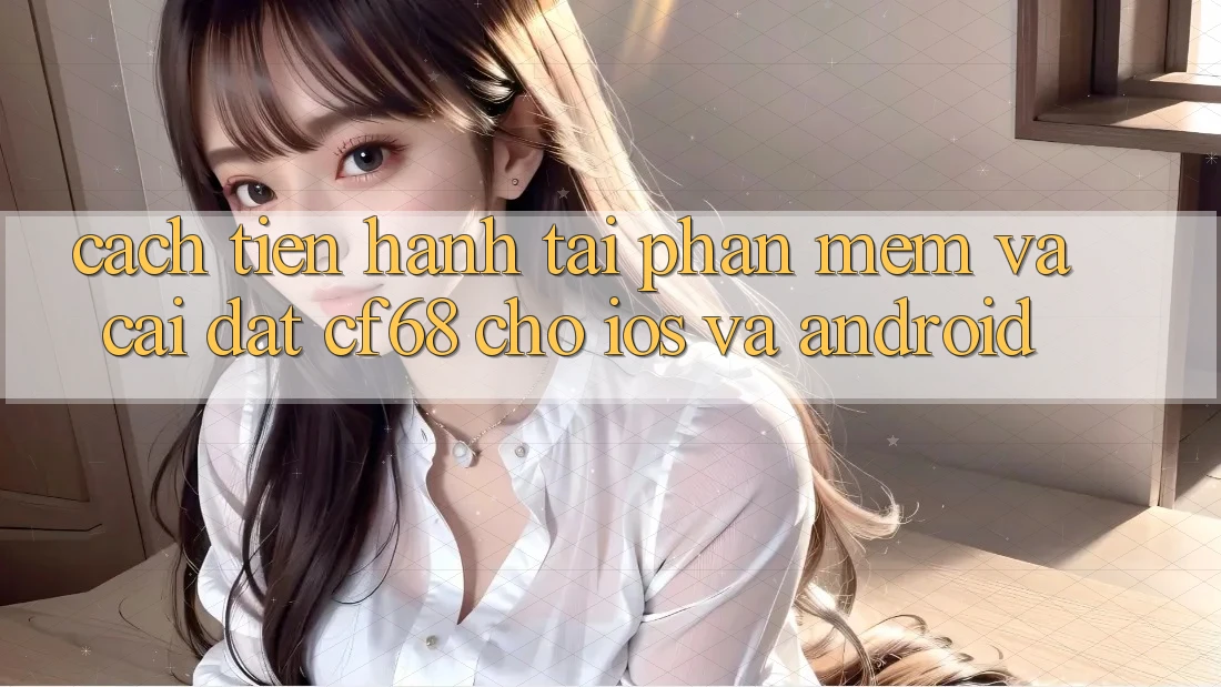 Cách tiến hành Tải Phần mềm Và Cài Đặt cf68 Cho iOS và Android