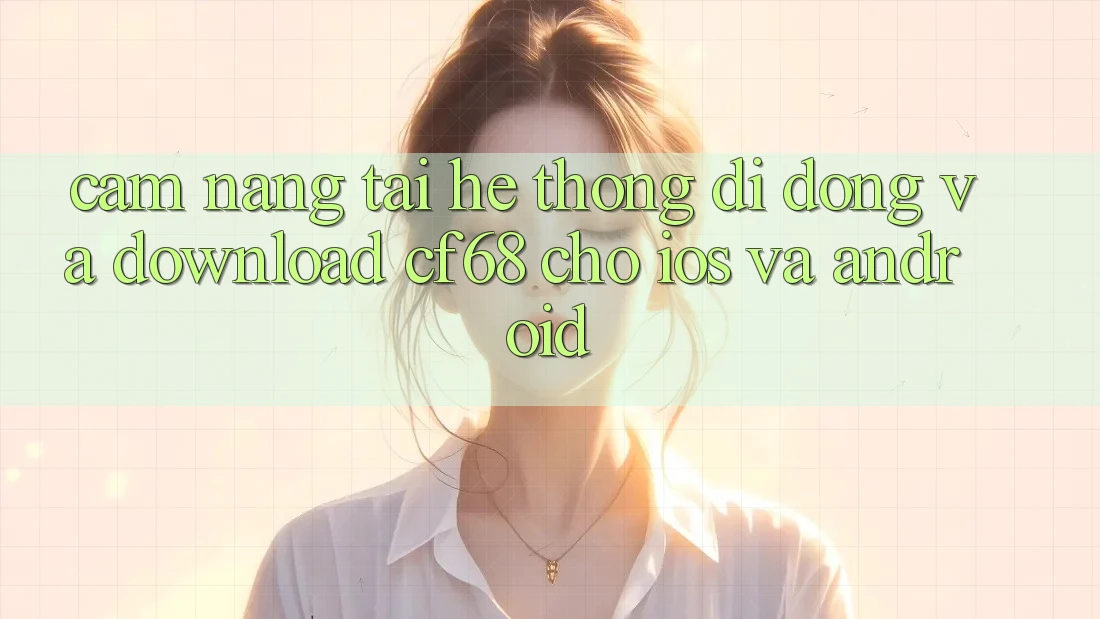 Cẩm nang Tải Hệ thống di động Và Download cf68 Cho iOS và Android