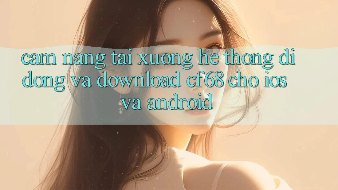 Cẩm nang Tải xuống Hệ thống di động Và Download cf68 Cho iOS và Android