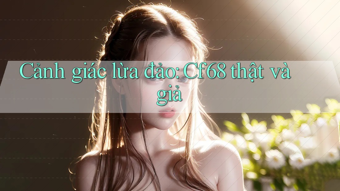 Cảnh giác lừa đảo: Cf68 thật và giả Cảnh giác lừa đảo: Cf68 thật và giả