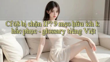 Cf68 bị chặn IP 9 mẹo hữu ích khắc phục   glossary tiếng Việt