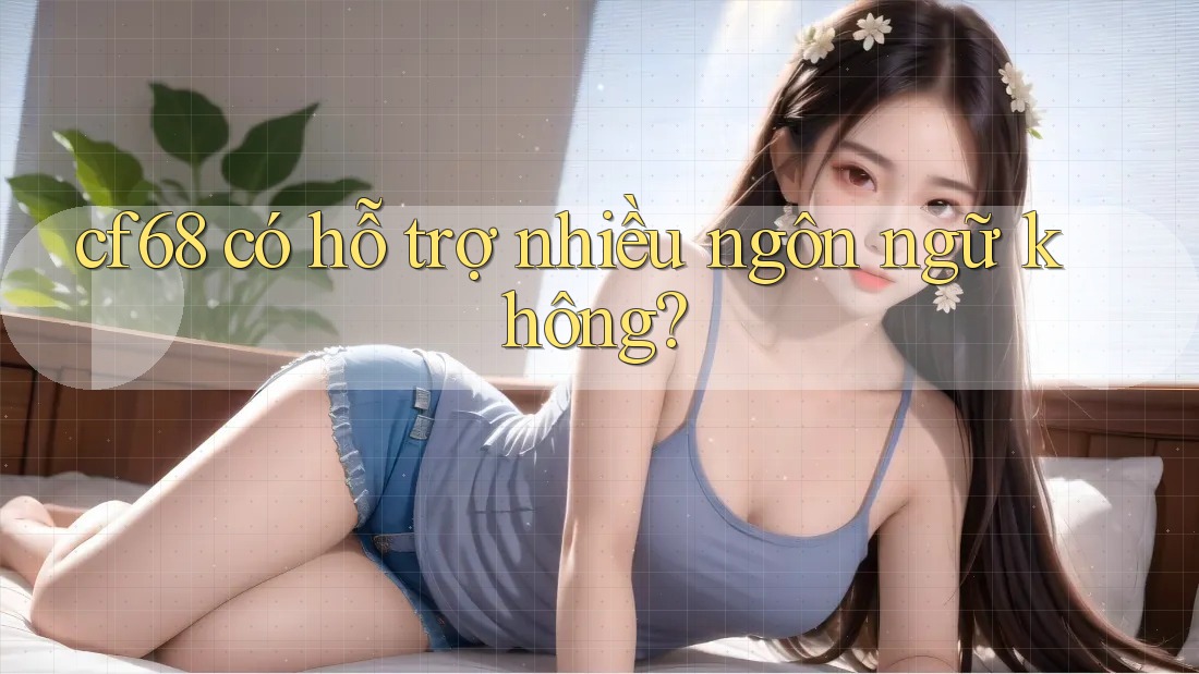 cf68 có hỗ trợ nhiều ngôn ngữ không?