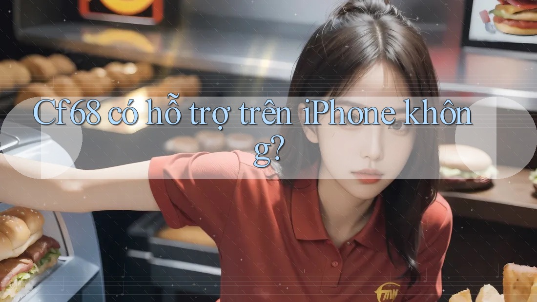 Cf68 có hỗ trợ trên iPhone không?