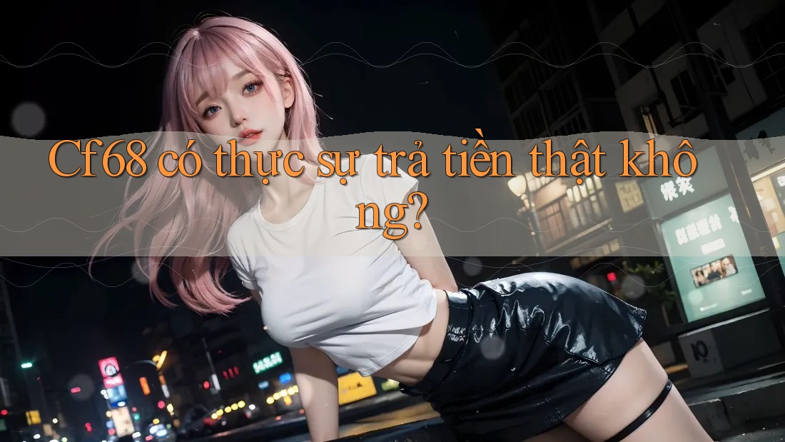 Cf68 có thực sự trả tiền thật không?