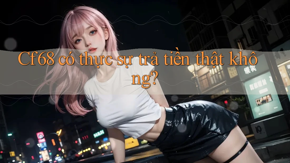 Cf68 có thực sự trả tiền thật không?