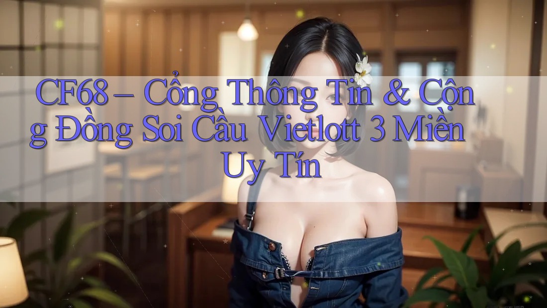 CF68 – Cổng Thông Tin & Cộng Đồng Soi Cầu Vietlott 3 Miền Uy Tín