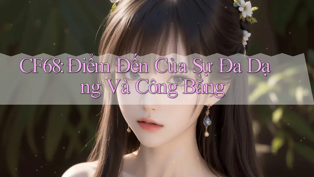 CF68: Điểm Đến Của Sự Đa Dạng Và Công Bằng