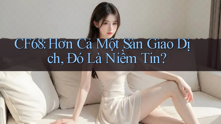 CF68: Hơn Cả Một Sàn Giao Dịch, Đó Là Niềm Tin?