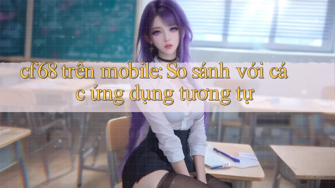 cf68 trên mobile: So sánh với các ứng dụng tương tự