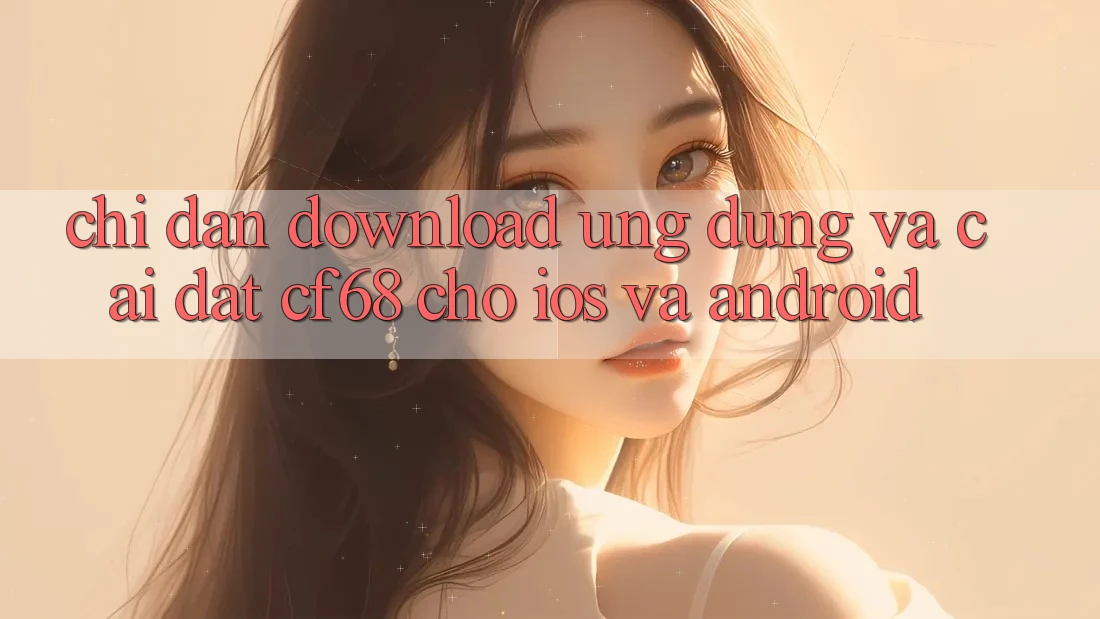 Chỉ dẫn Download Ứng dụng Và Cài Đặt cf68 Cho iOS và Android Chỉ dẫn Download Ứng dụng Và Cài Đặt cf68 Cho iOS và Android