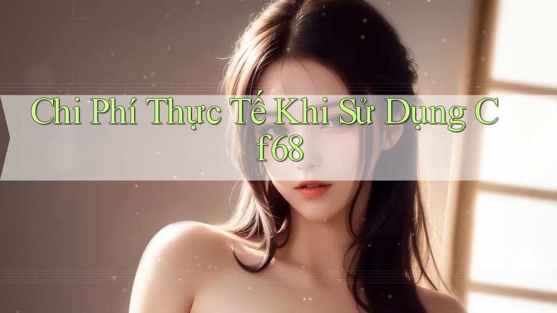 Chi Phí Thực Tế Khi Sử Dụng Cf68 Chi Phí Thực Tế Khi Sử Dụng Cf68