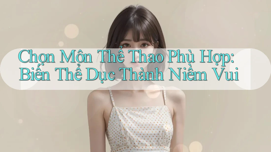 Chọn Môn Thể Thao Phù Hợp: Biến Thể Dục Thành Niềm Vui