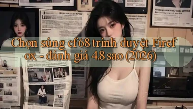 Chọn súng cf68 trình duyệt Firefox   đánh giá 4.8 sao (2026)
