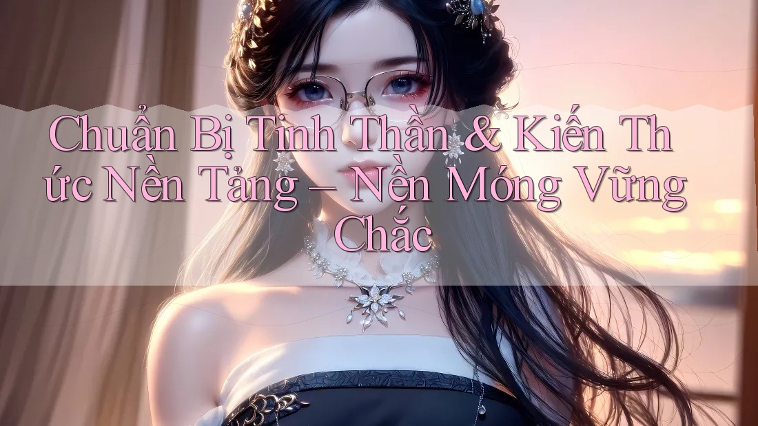 Chuẩn Bị Tinh Thần & Kiến Thức Nền Tảng – Nền Móng Vững Chắc
