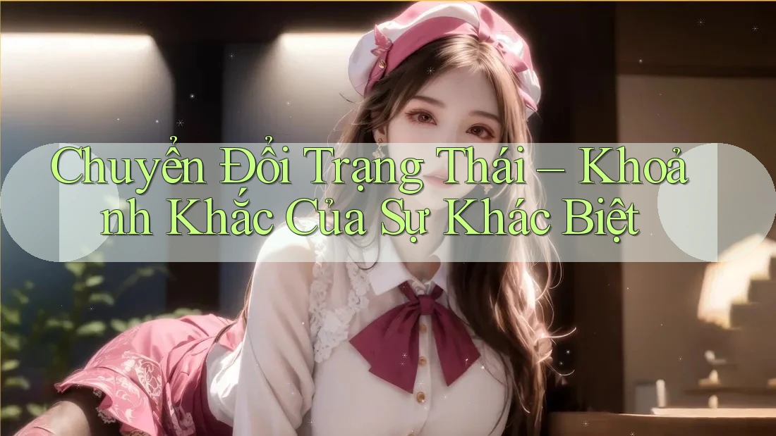 Chuyển Đổi Trạng Thái – Khoảnh Khắc Của Sự Khác Biệt Chuyển Đổi Trạng Thái – Khoảnh Khắc Của Sự Khác Biệt