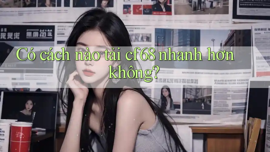Có cách nào tải cf68 nhanh hơn không?