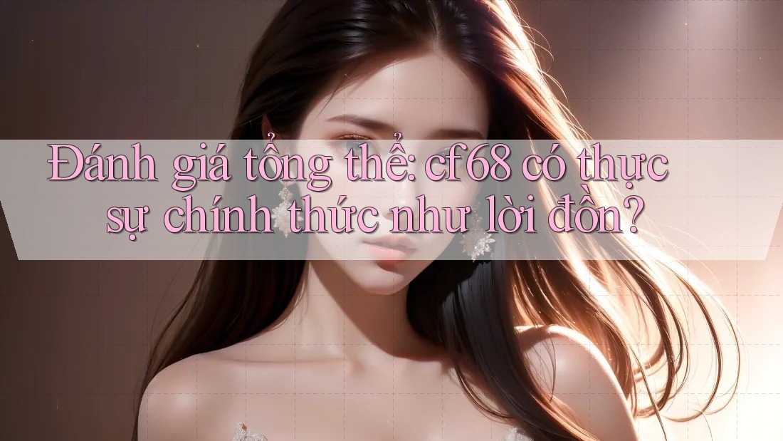 Đánh giá tổng thể: cf68 có thực sự chính thức như lời đồn?