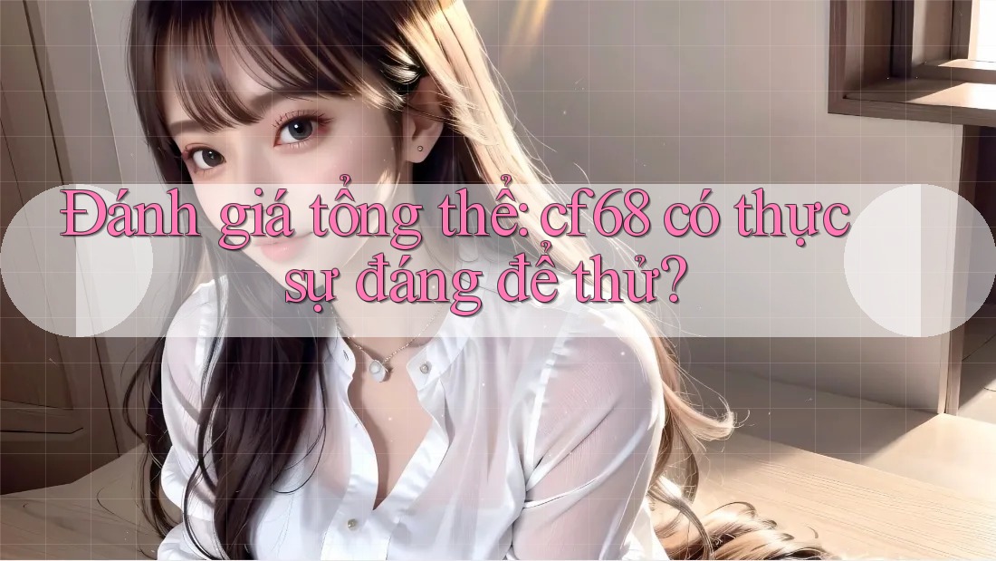Đánh giá tổng thể: cf68 có thực sự đáng để thử?