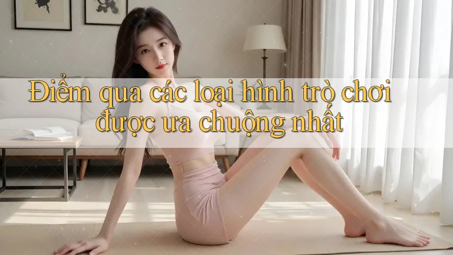 Điểm qua các loại hình trò chơi được ưa chuộng nhất