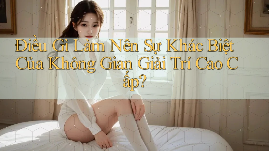Điều Gì Làm Nên Sự Khác Biệt Của Không Gian Giải Trí Cao Cấp?