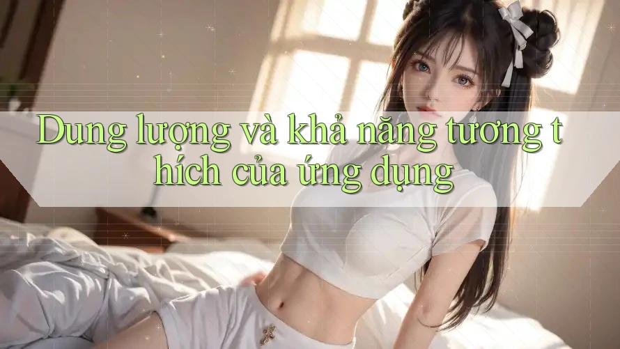 Dung lượng và khả năng tương thích của ứng dụng Dung lượng và khả năng tương thích của ứng dụng