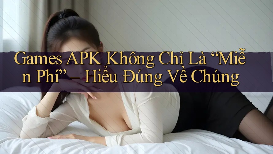 Games APK Không Chỉ Là “Miễn Phí” – Hiểu Đúng Về Chúng