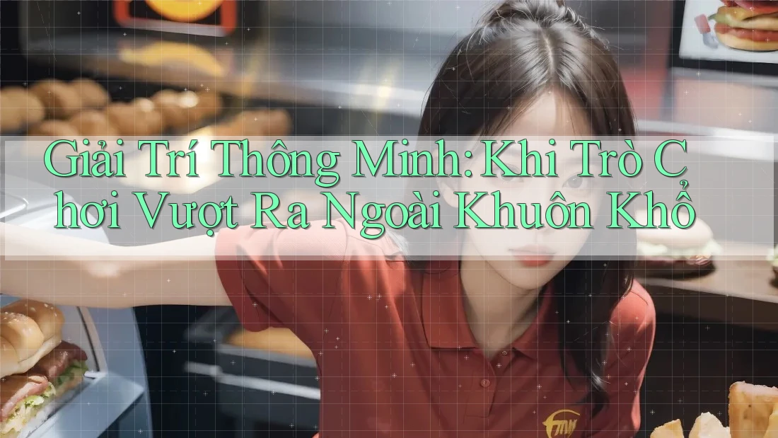 Giải Trí Thông Minh: Khi Trò Chơi Vượt Ra Ngoài Khuôn Khổ