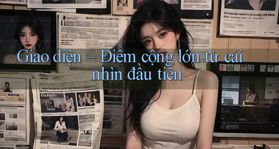 Giao diện – Điểm cộng lớn từ cái nhìn đầu tiên